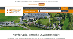 Desktop Screenshot of krankenhaus-brilon.de
